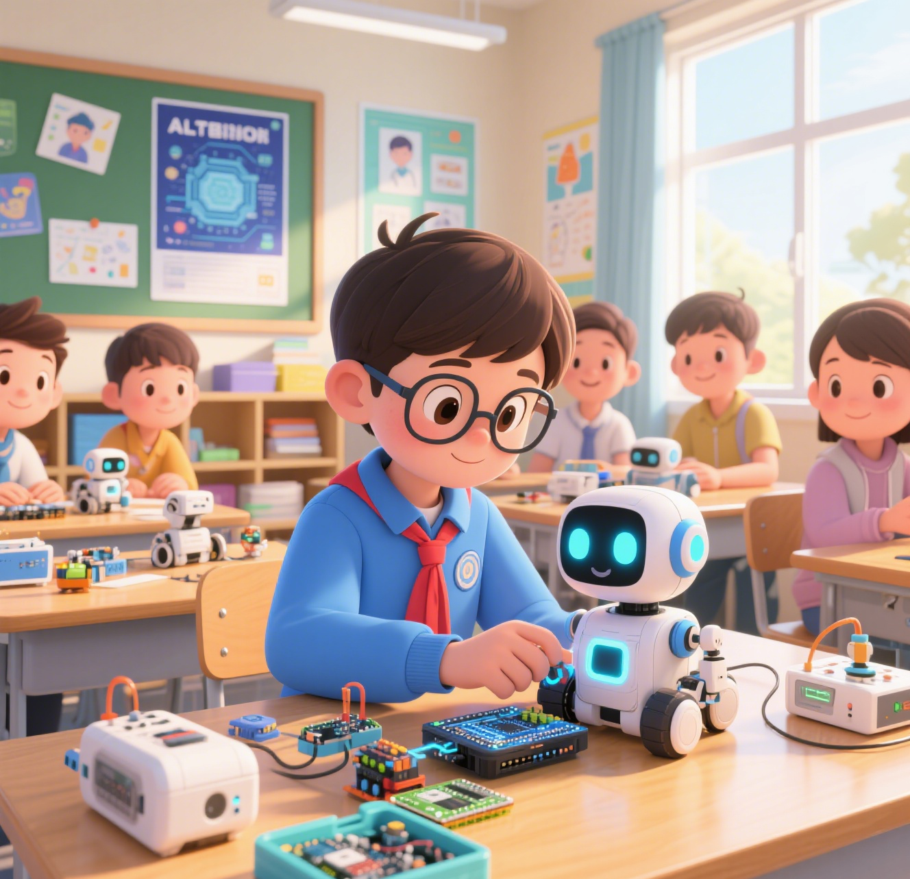 AI 浪潮下的校园新篇：一周中小学人工智能领域动态全览